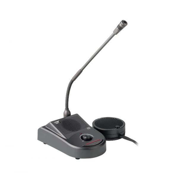 KIT DE PROTECTION PLEXIGLASS AVEC MICROPHONE DE GUICHET ET BOUCLE POUR MALENTENDANTS – Image 2